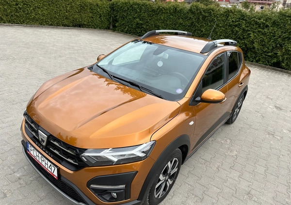 Dacia Sandero Stepway cena 52500 przebieg: 100000, rok produkcji 2021 z Gniew małe 704